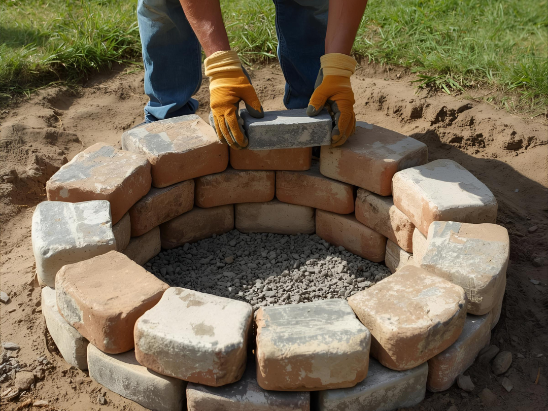 Upgrade Your Backyard with a Custom Masonry Firepit